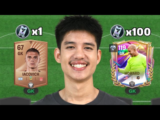 100 ดราฟท์! ตามล่าประตูตำนาน | FC Mobile