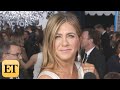 Jennifer Aniston on Brad Pitt Run-Ins at Awards Shows | SAG Awards 2020