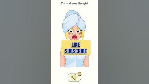 CALM DOWN THE GIRL (DELETE ONE PART) GAME LEVEL-67 #dop2 #shortfeed #shorts #gaming @reelerboyravi91