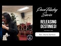 Releasing Destinies at Power Tuesday Service/Rev Marie Berbick