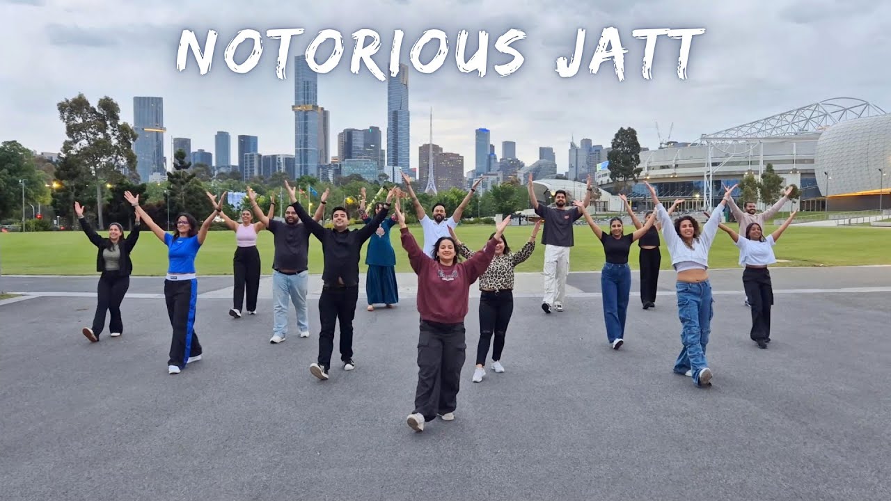 NOTORIOUS JATT | RANDY J | BHANGRA BEGINNER | STUDIO J DANCE