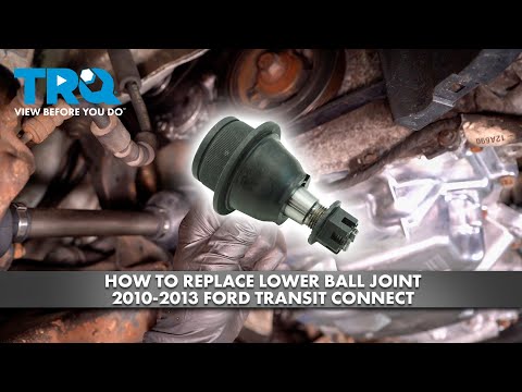 How to Replace Lower Ball Joint 2010-2013 Ford Transit Connect