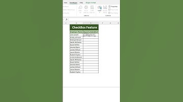 "How to Create and Use Checkboxes in Excel for Interactive Spreadsheets" #  #excel #excellife #trend