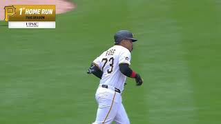 Shawn Ross's 1st Major League home run is a 2-run bomb