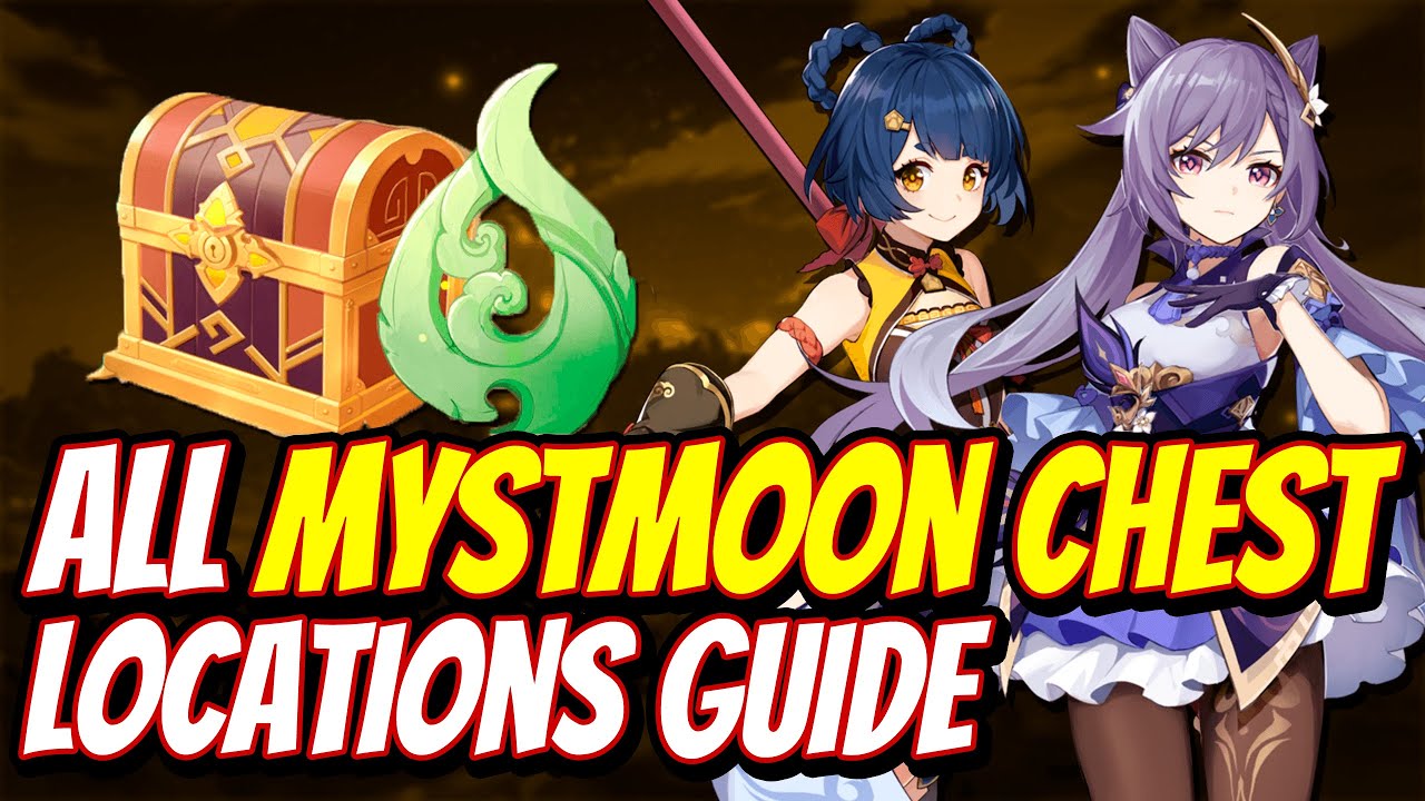All Mystmoon Chest in Liyue Path of Stalwart Stone Genshin Impact 2.1 YouTube