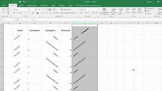 How to Text Orientation or Angle Alignment in Microsoft Excel 2017