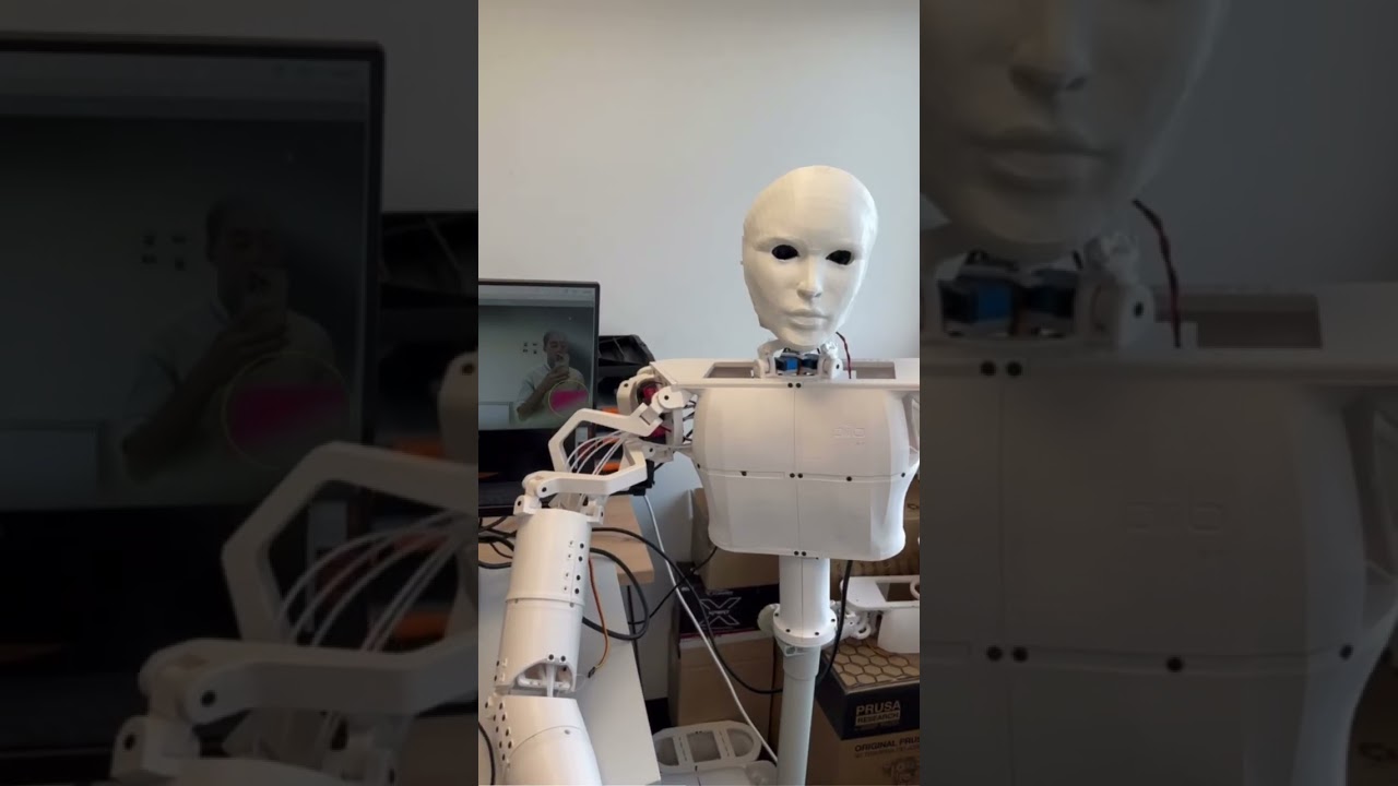 21 year old Egyptian robotics engineer in germany building the first affordable humanoid robot