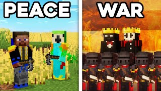 100 YouTubers Simulate Civilization in Minecraft