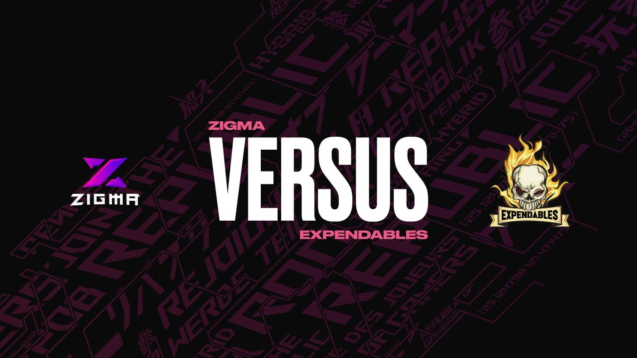 Zigma vs Expendables Game 1 | ROG MASTERS APAC 2021