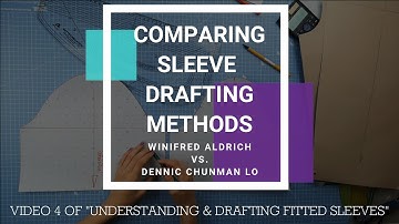 Understanding & Drafting Sleeves, Part 4: Comparing Our Sleeve Pattern Drafts