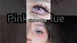 pink 🩷 VS blue 💙#pink #blue #trend     #blackpink #bts #1Vs2