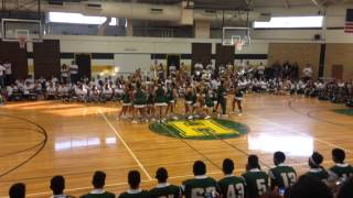 HHS Cheer First Pep Rally... Class Of 2015/2016