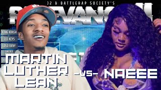 MARTIN LUTHER LEAN vs NAEEE | Rap Battle | #RELEVANCY2 One-Off
