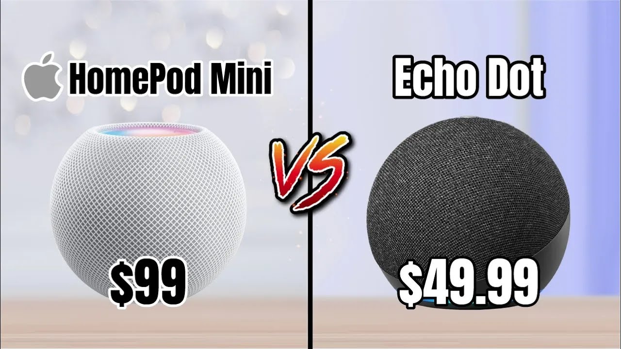 Altavoz inteligente  Echo Pop VS HomePod mini