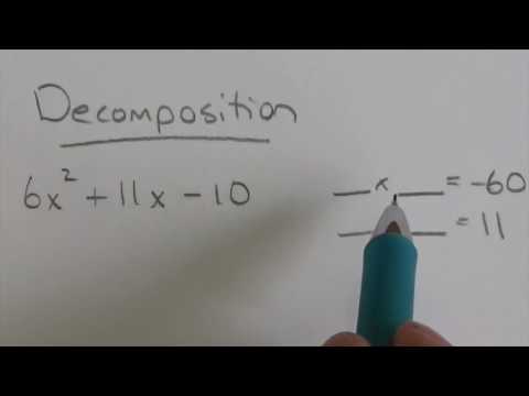 Video: How To Decompose A Quadratic Equation