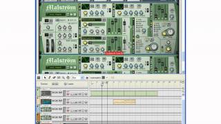 How to make the Warp/Dominator Synth In Reason.WMV