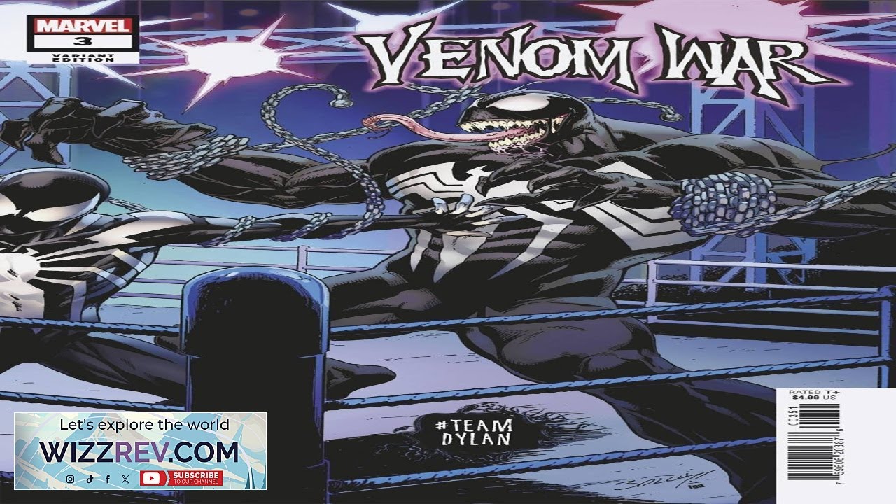 Venom War #3 (Mark Bagley Team Dylan Variant)