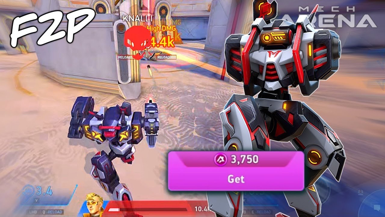 ORION Absolutely DESTROYS on my F2P Account - Mech Arena