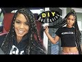 How To| Easy DIY Box Braids Protective Style