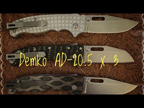 Demko AD 20.5’s. Overview and Knife Flicks.