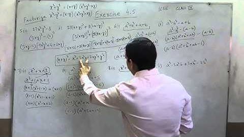 Exercise 4.5 (Q5-Q8) Solution for Class 9th Understanding ICSE Mathematics by ML Aggarwal