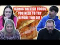 BRITISH FAMILY REACTS! Iconic British Foods You Need To Try Before You Die!