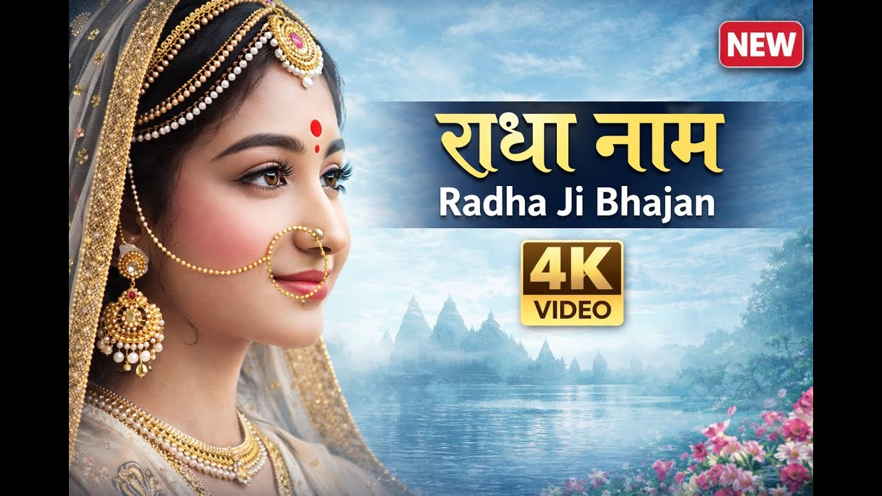 श्री राधा जी भजन | 🙏 Radha Naam Jaap Bhajan 🌸  Sundar Bhakti Geet | Peaceful Devotional Song
