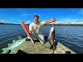 Jug fishing with mullet for catfish