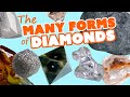 Unboxing rough diamonds  freeform macles  more