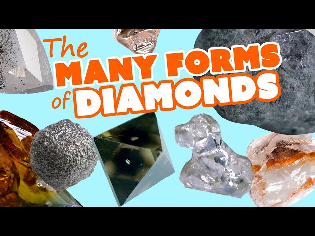 real life pictures of raw diamonds in rock