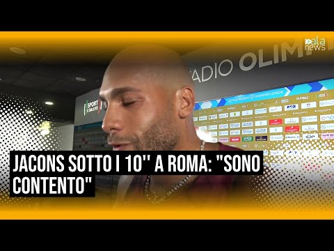 Video Golden Gala, Jacobs: Oggi sapevo di poter correre forte, sono contento