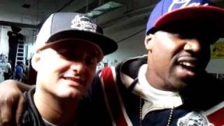 Smoke Dza And Ceehaz The Barber At Tna Wrestling Shoot