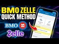 How to use Zelle with BMO app - Quick Method