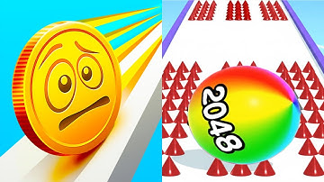 Coin Rush VS Ball Run 2048 - SpeedRun Gameplay Android iOS Ep 3