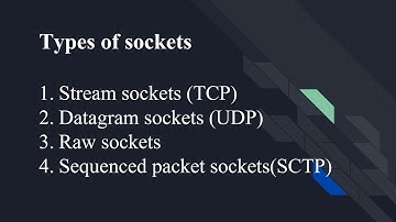 Linux sockets