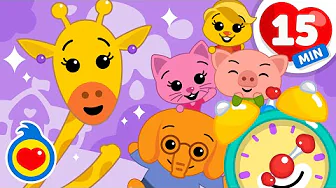 ¡Que Levante La Mano! 🎒📚🖍️ Y Más Canciones Infantiles Para Ir al Jardín de Infantes | Plim Plim