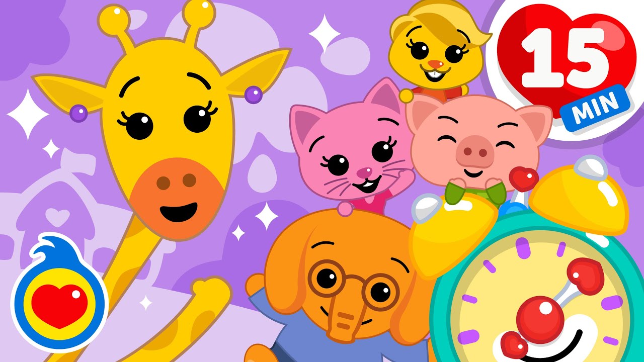 ¡Que Levante La Mano! 🎒📚🖍️ Y Más Canciones Infantiles Para Ir al Jardín de Infantes | Plim Plim