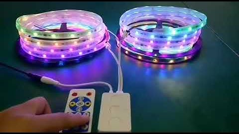 smart bright leds rgb strip lighting with remote LED controller