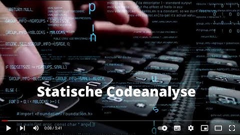 Statische Codeanalyse - ein "Must-have-Verfahren" (190)