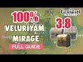 How to: Veluriyam Mirage 3.8 100% FULL Exploration ⭐  ALL CHESTS VOUCHERS GUIDE 【 Genshin Impact 】