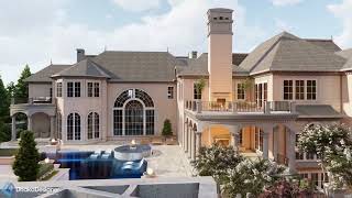 CHATEAU DE LUNE I 300 RIVER BEND ROAD I THE DREAM MANSION | EXTERIOR LANDSCAPE DESIGN