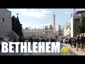 Bethlehem, Palestine walking tour 4k 60fps