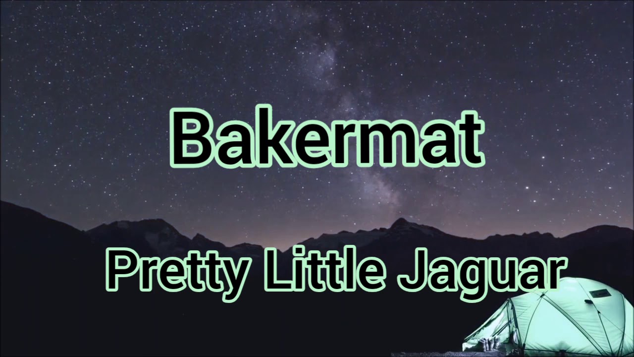 Pretty little jaguar bakermat