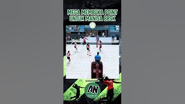 MEGA Membuka Poin untuk Manisa BBSK #megawatihangestri #manisabbsk