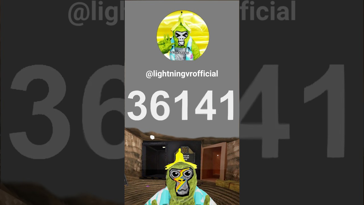 Day 3 of joining my fanlobby! #gorillatag #gtag #vr #funny #fanlobby #shorts #fyp #subscribe #lol