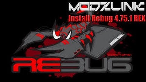 How to install CFW Rebug 4.80.1 Rex D-Rex PS3