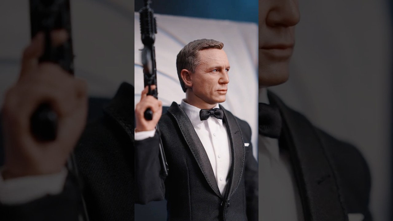 FIGURINE 1/18 JAMES BOND DANIEL CRAIG VROOM NOT PEINT FOR MATTEL AUTOART