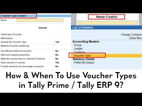 Mastering Voucher Types - A Comprehensive Guide for Tally Users