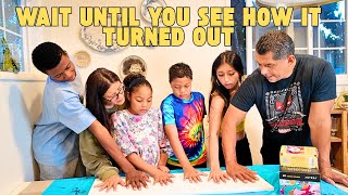 Heartfelt Family Handprint Art for Our Adoption Journey