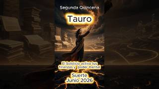 TAURO ♉ El Solsticio activa tus finanzas y poder mental